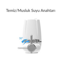 Greentech Water UF Membran Filtreli Musluk Ucu Arıtıcı / GW-D01